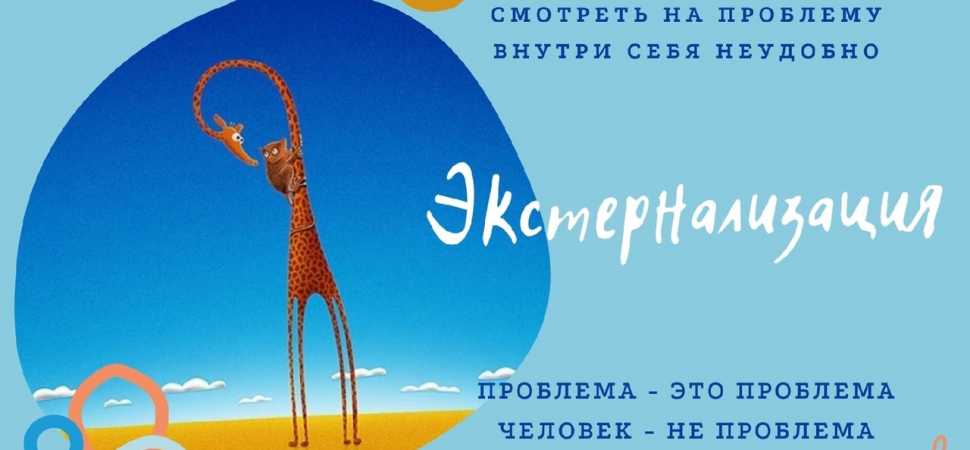 Практика отделения человека от проблемы (экстернализация) Практика отделения человека от проблемы (экстернализация)