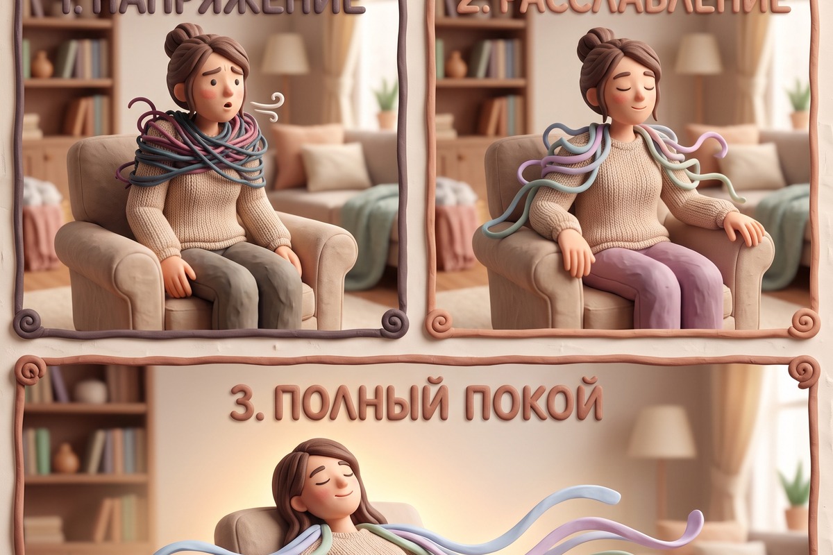 Мышечная релаксация: три состояния тела — напряжение, расслабление и полный покой